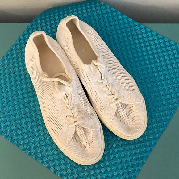 Soludos Shoes - Soludos Off-White Knit Sneakers Women Size 10